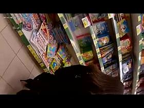 Flash cum in supermarket 12