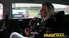 FakeTaxi: Randy golden-haired mother i'd like to fuck likes the 10-Pounder