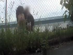 Compilation of women peeing outdoors in public