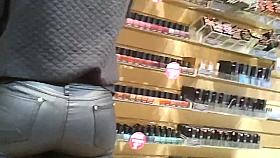 candid great ass, in shop tight ass jean woww part3