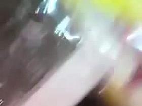 Bbw Mexican milf no panties!