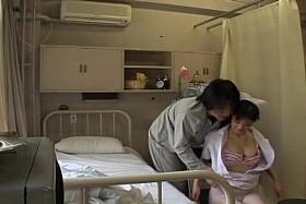 Hardcore Japanese fucking for a pretty and kinky nurse