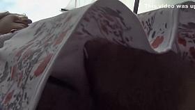 Pussy slip in upskirt