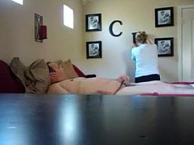 Amazing voyeur clip with blowjobs scenes