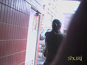 Incredible sharking attack with marvelous Asian skank getting in the trap