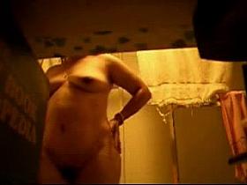 Bathroom hidden cam. Watch my mummy after shower