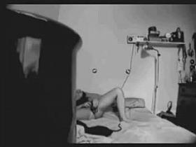 My horny mum masturbating. Hidden cam