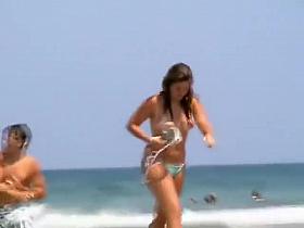 Wonderful gentle boobs got filmed