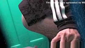 Sport girl caught peeing