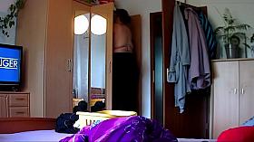 my sbbw wife huge boobs spy cam