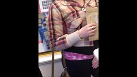 Spanish Milf voyeur.