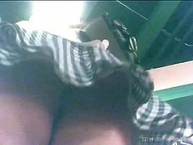 Upskirted a Very Pretty Woman with her Boyfriend