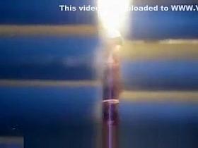 Tennant through blinds