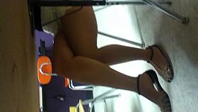 Hot girl with hot legs