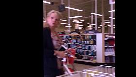 Blonde milf with great tits.