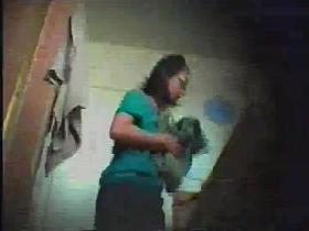 Asian Teen Bathroom Cam