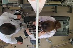 Gyno needed to see how the slut.s twat will react to a dildo