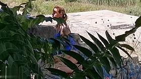 Couple caught having sex in a public park