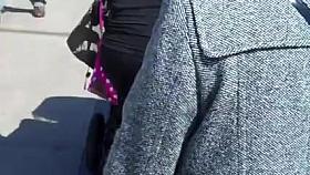 VERY BEAUTIFUL ARAB ASS IN LEGGING AND BOOTS