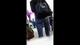 Teen in Tight Jeans 2