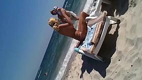 topless beach voyeur