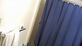 I caught my cute guest on hidden spy cam in the shower