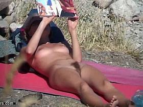 Curly pussy beach pic