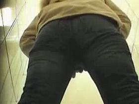 Sexy girls got together at the toilet in toilet voyeur videos