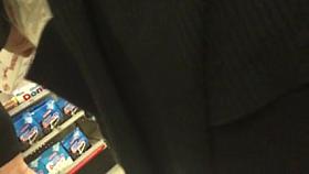 Juicy black Gilf in black pants