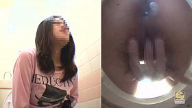Voyeur! Estrus toilet Man Up Masturbation 2