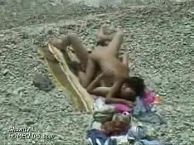 little fucking on a beach