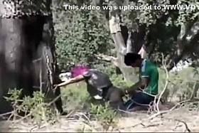 Exotic couple caught in the middle of sex