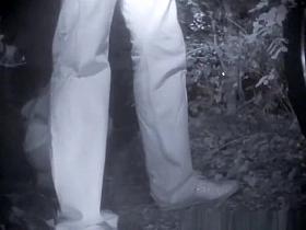 Women peeing at beer festival