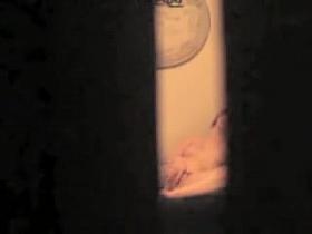 Amateur brunette milf on the hidden cam masturbation scenes