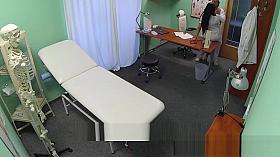 European nurse fucked on the hospital spycam