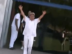 Hairy geek latina naked outdoors