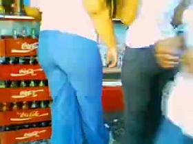 butt on hidden camera