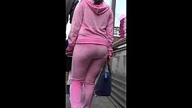 Lady buttocks good film core