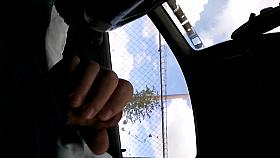 masturbandome en el auto