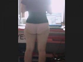 culotte rose PAWG vid06