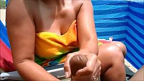 beach handjobs and blowjobs