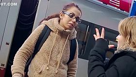 Phat ass white girl got a big booty