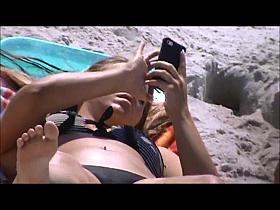 quick beach crotch shot 38 skin tight cameltoe