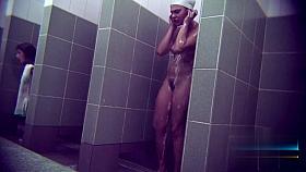 Hidden cameras in public pool showers 967