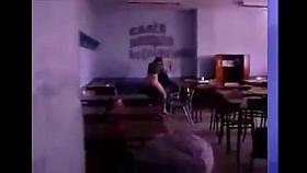 secretly fucking in the classroom
