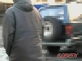 Fiery bombshell gets totally revealed in the streets while going home