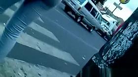 Bonito culo en metro