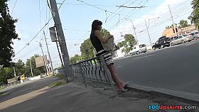 White panty upskirt flashed on my livecam