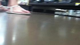 Candid Sexy Teen Feet & Legs at WalMart