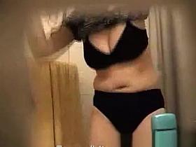 Gorgeous girl in bathroom